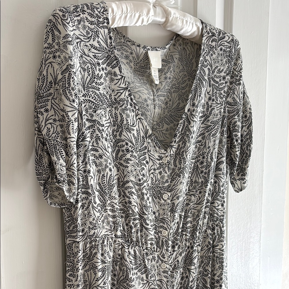 H & M Floral Dress Size 2